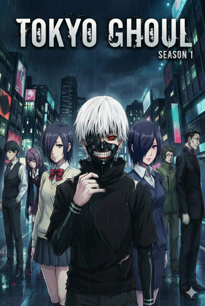 Tokyo Ghoul Season 1 Multi Audio [Hindi-Eng-Jap] 720p & 1080p HD