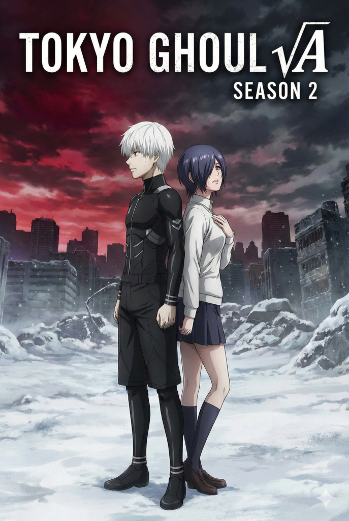 Tokyo Ghoul Season 2 Multi Audio [Hindi-Eng-Jap] 720p & 1080p HD
