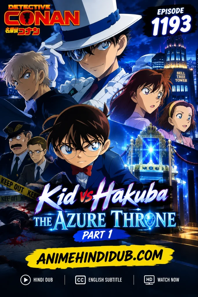Detective Conan: Episode “1193” [Hindi-Jap] Dual Audio 720p & 1080p HD
